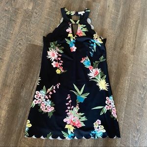 Candie’s Black Floral Dress